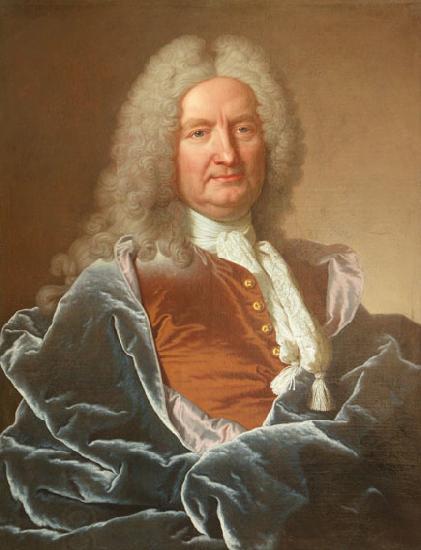 Hyacinthe Rigaud Portrait de Jean-Francois de La Porte (1675-1745), seigneur de Meslay, fermier general China oil painting art